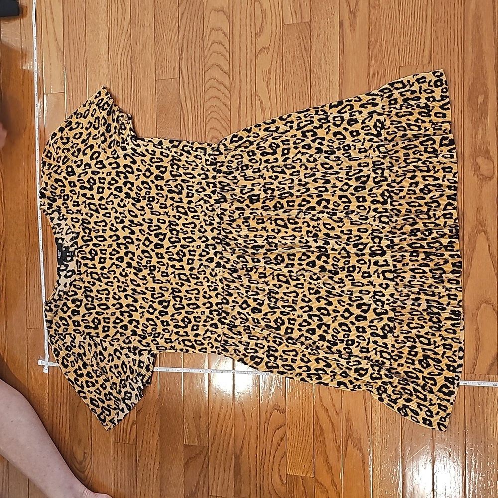 Leopard print dress
